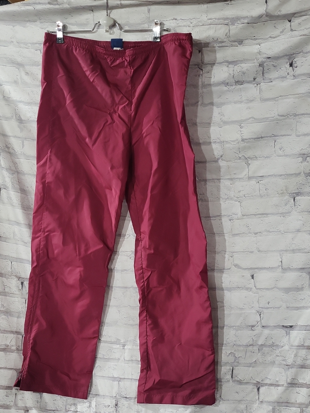 Vintage Nike Maroon Windbreaker Pants